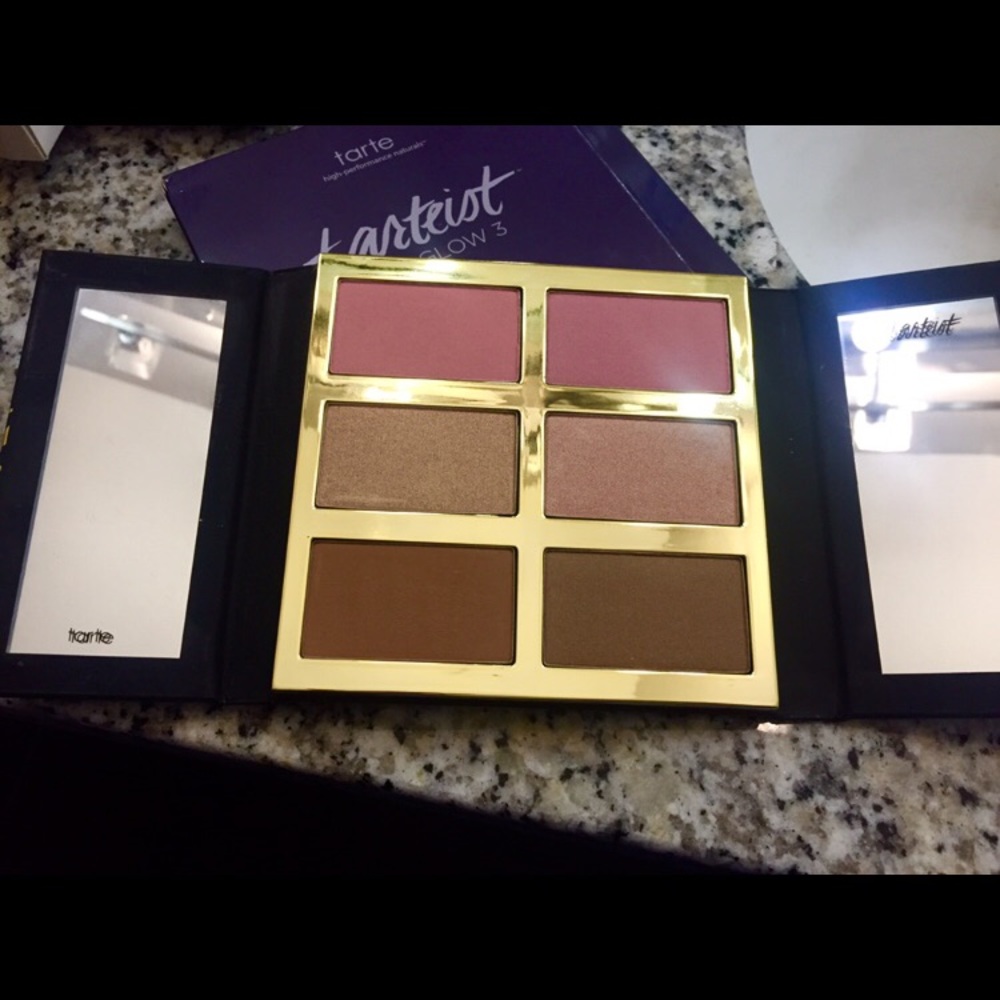 Tarte pro glow cheek palette 3